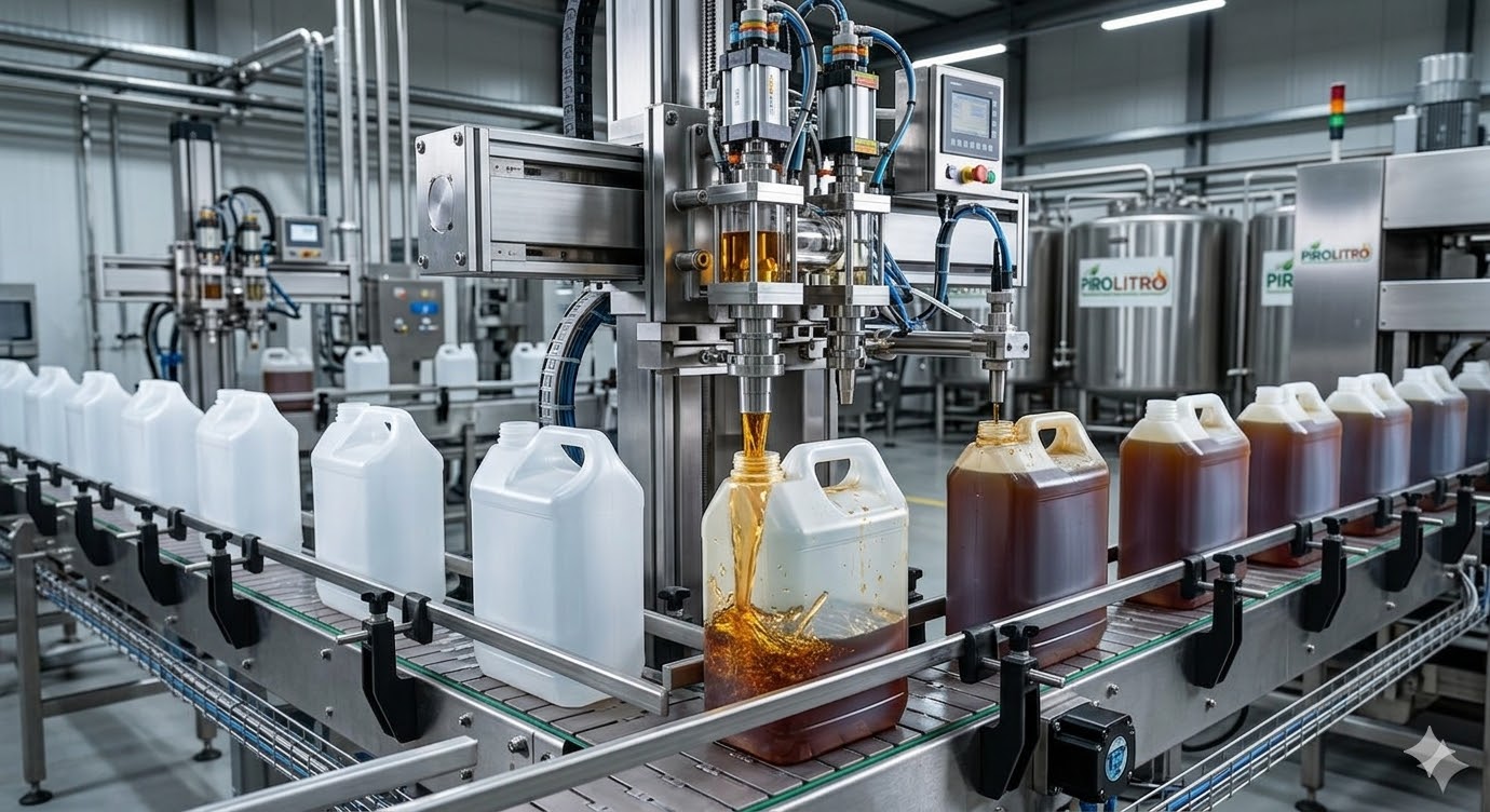 Óleo Pirolenhoso produzido